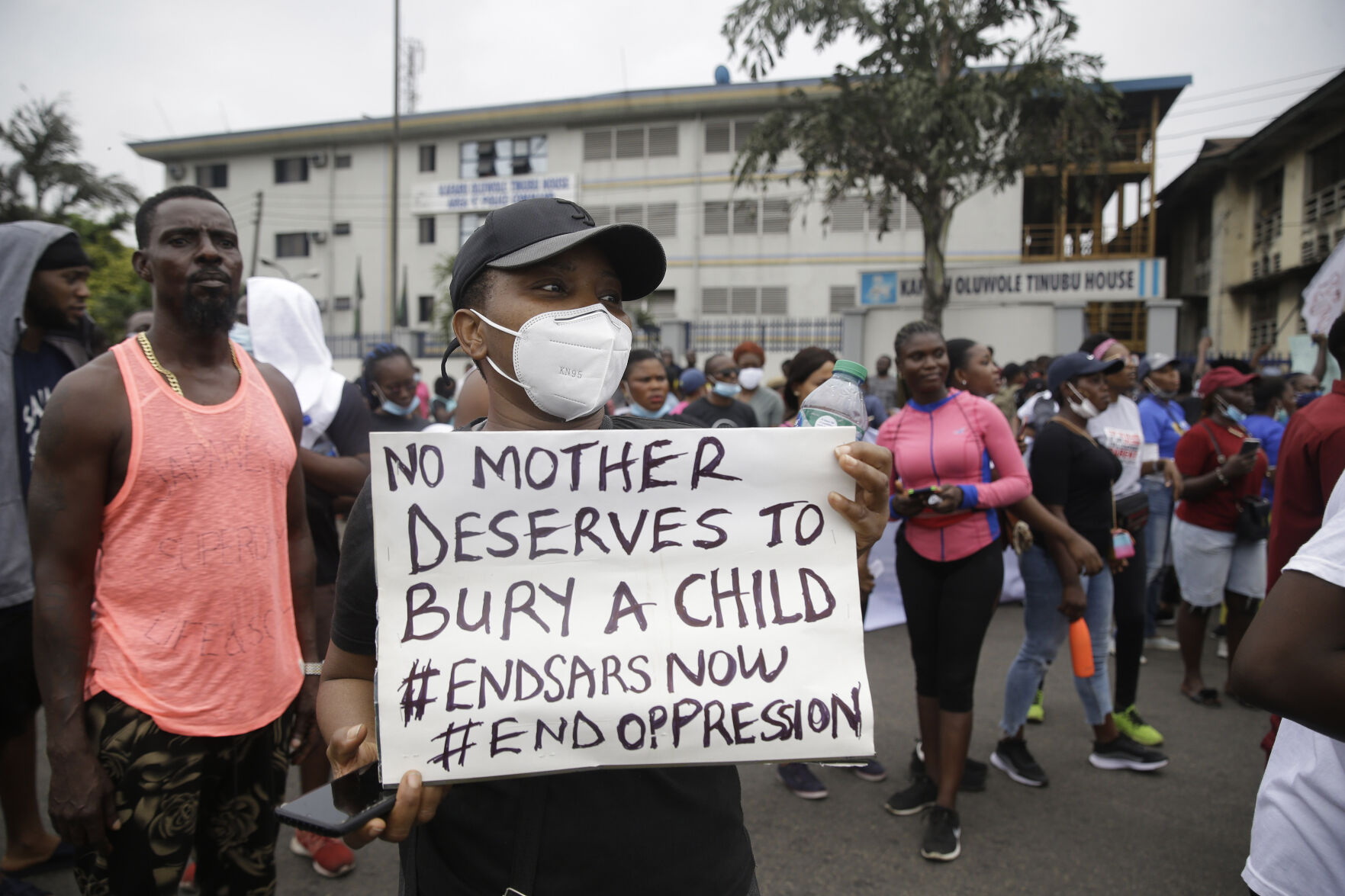 Nigeria Police Protest